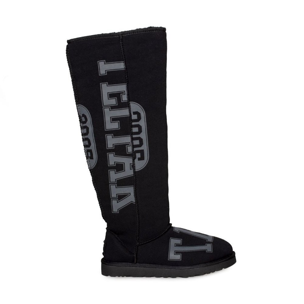 Ugg x Telfar Fleece Tall Boots in Black Men's 8 Women's 10